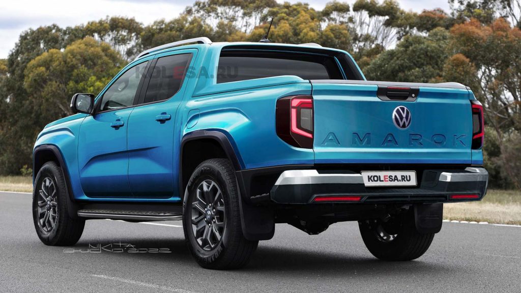 Nueva Volkswagen Amarok 2023 render