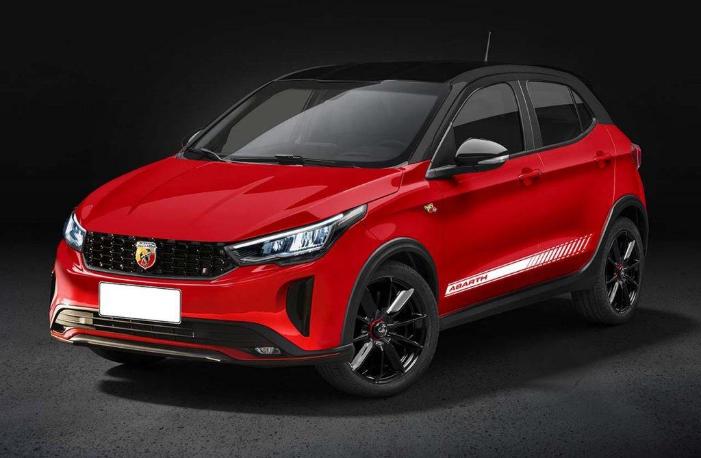 Fiat Argo Abarth render