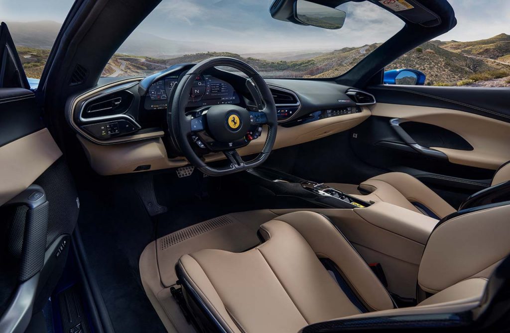 Interior Ferrari 296 GTS