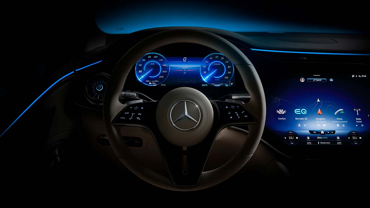 Interior Mercedes-Benz EQS SUV