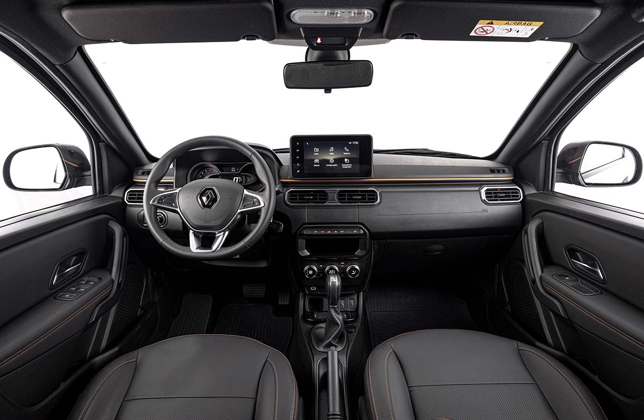 Interior Nueva Renault Oroch 2023