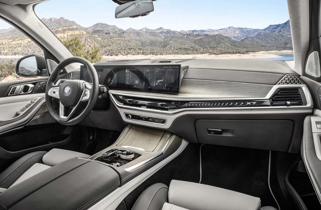 Interior Nuevo BMW X7 2023