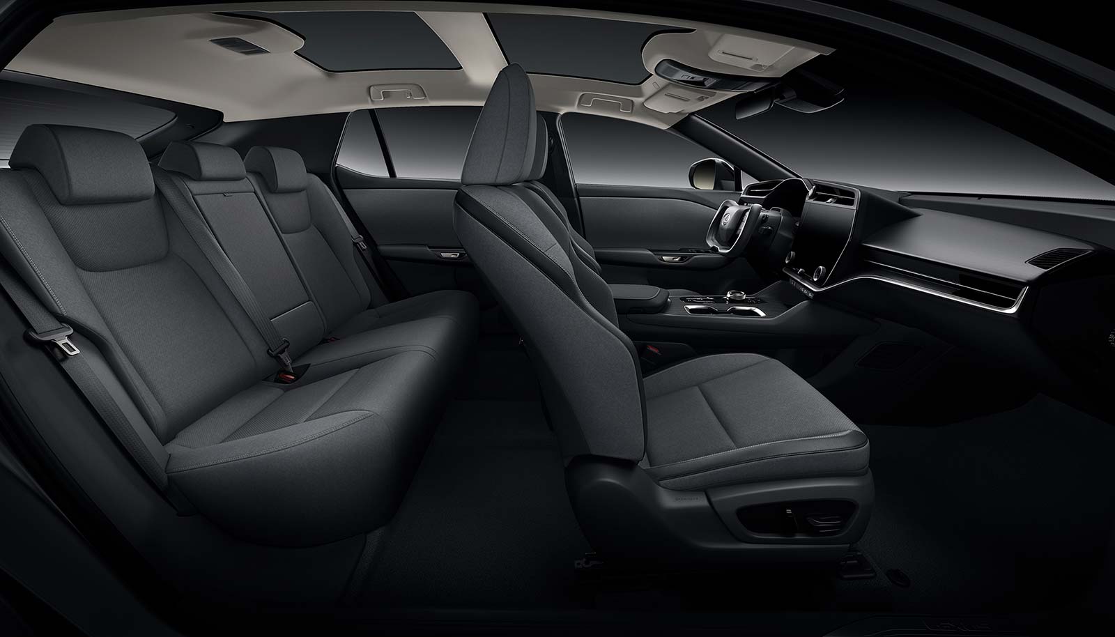Interior Lexus RZ 2023 eléctrico