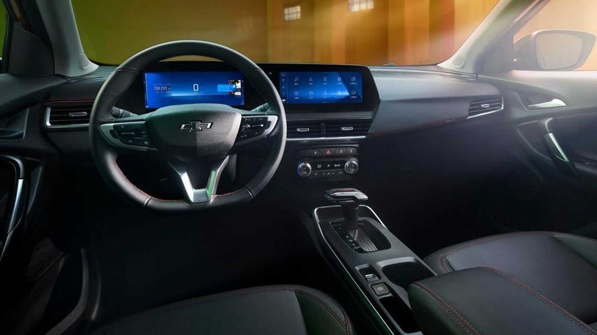 Interior nueva Chevrolet Tracker RS