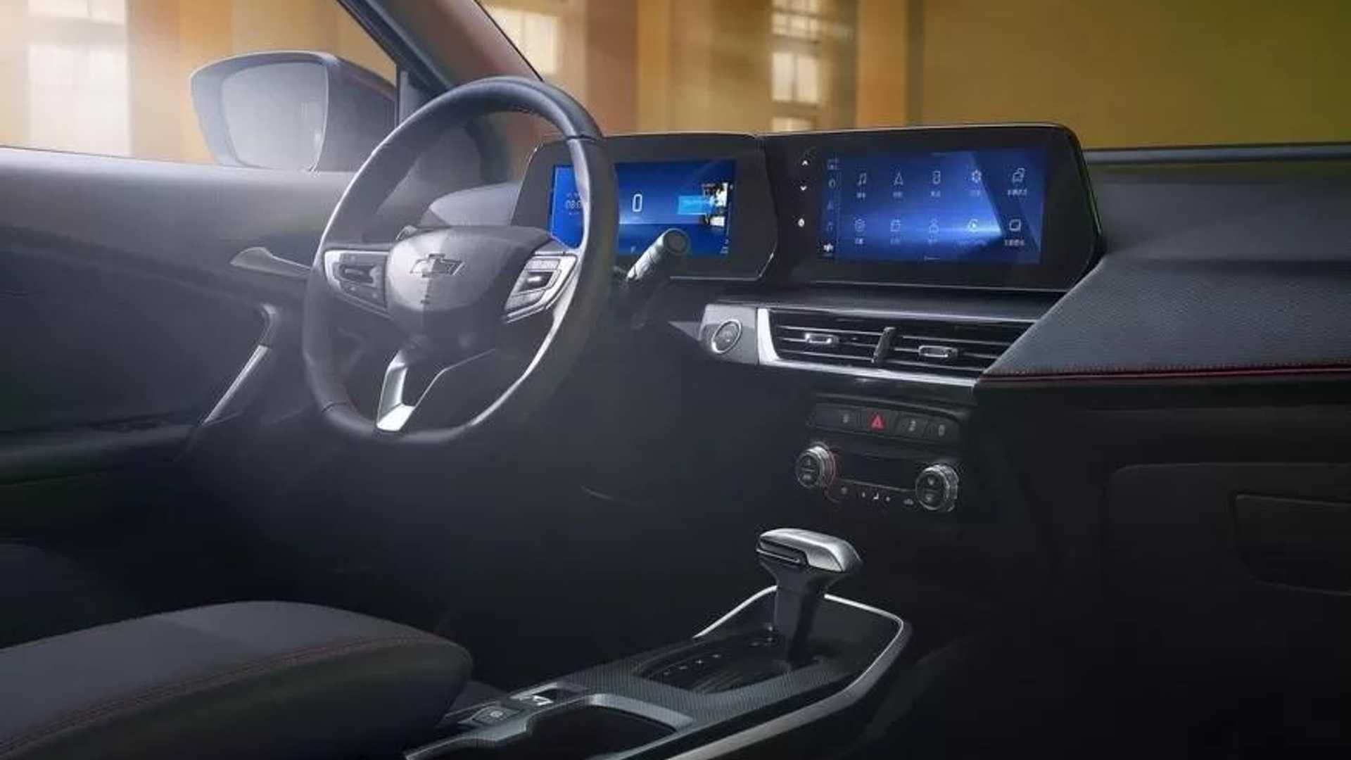 Interior nueva Chevrolet Tracker RS