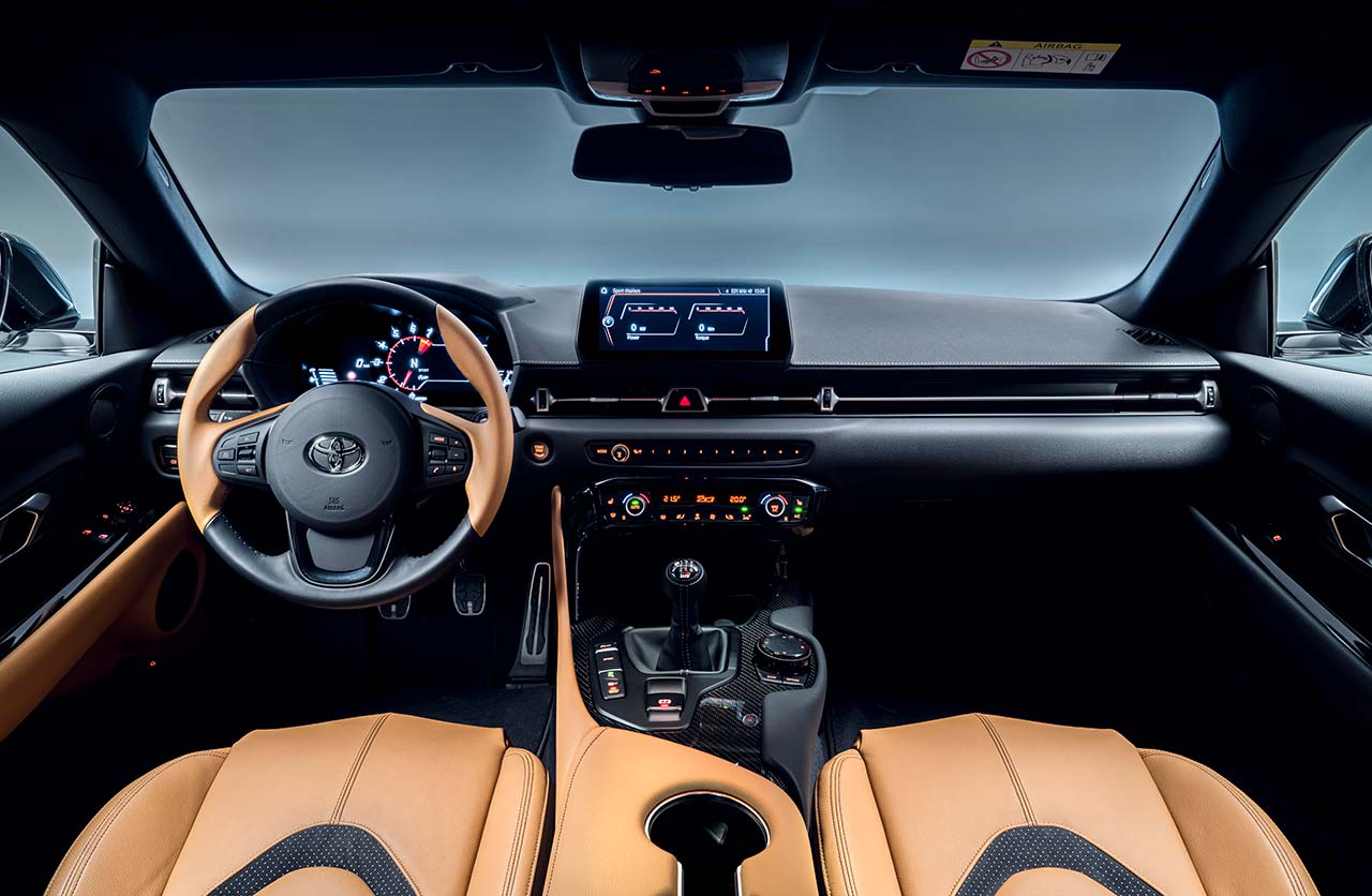Interior Toyota GR Supra 2023
