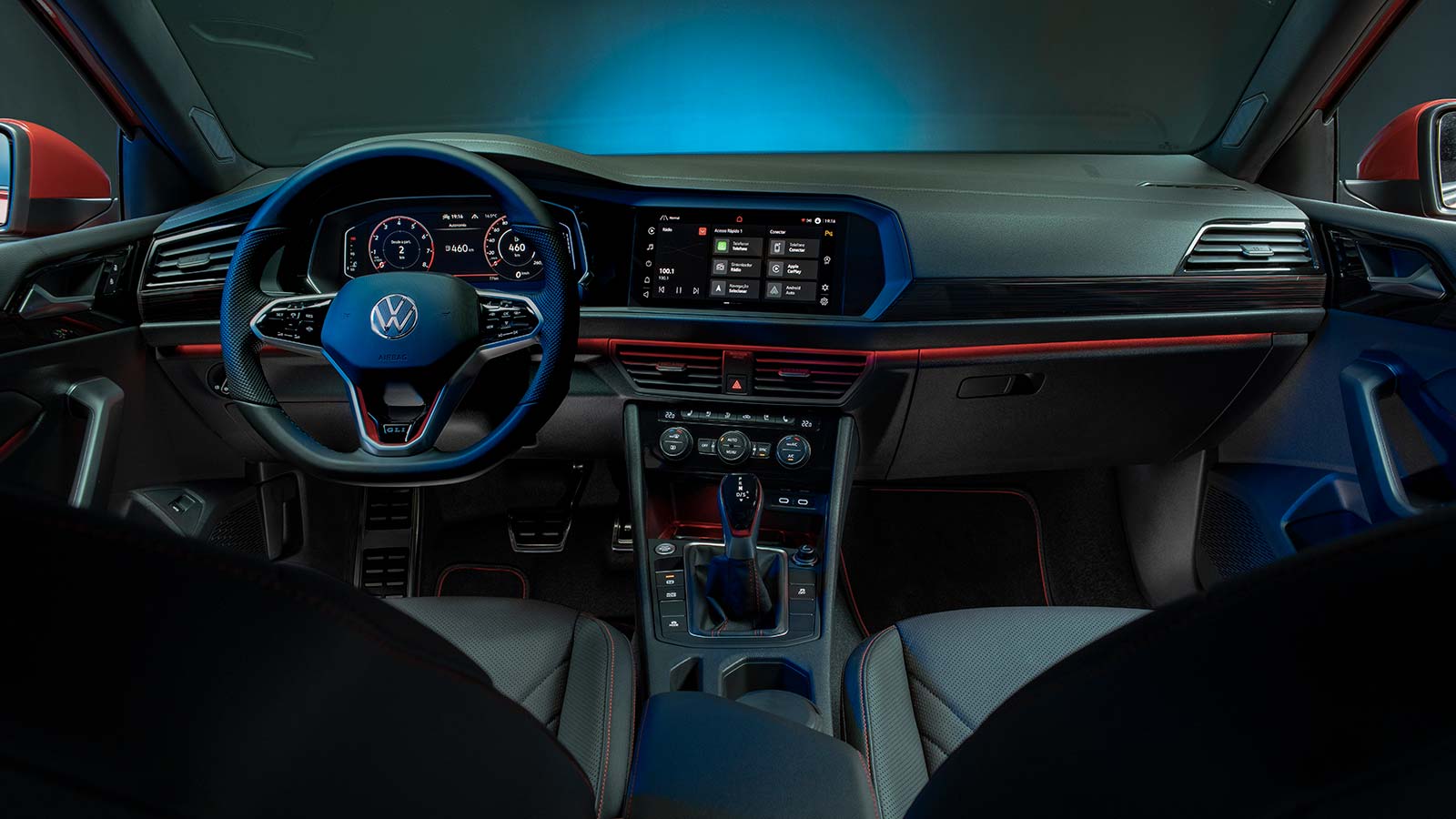 Interior Volkswagen Vento GLI 2023