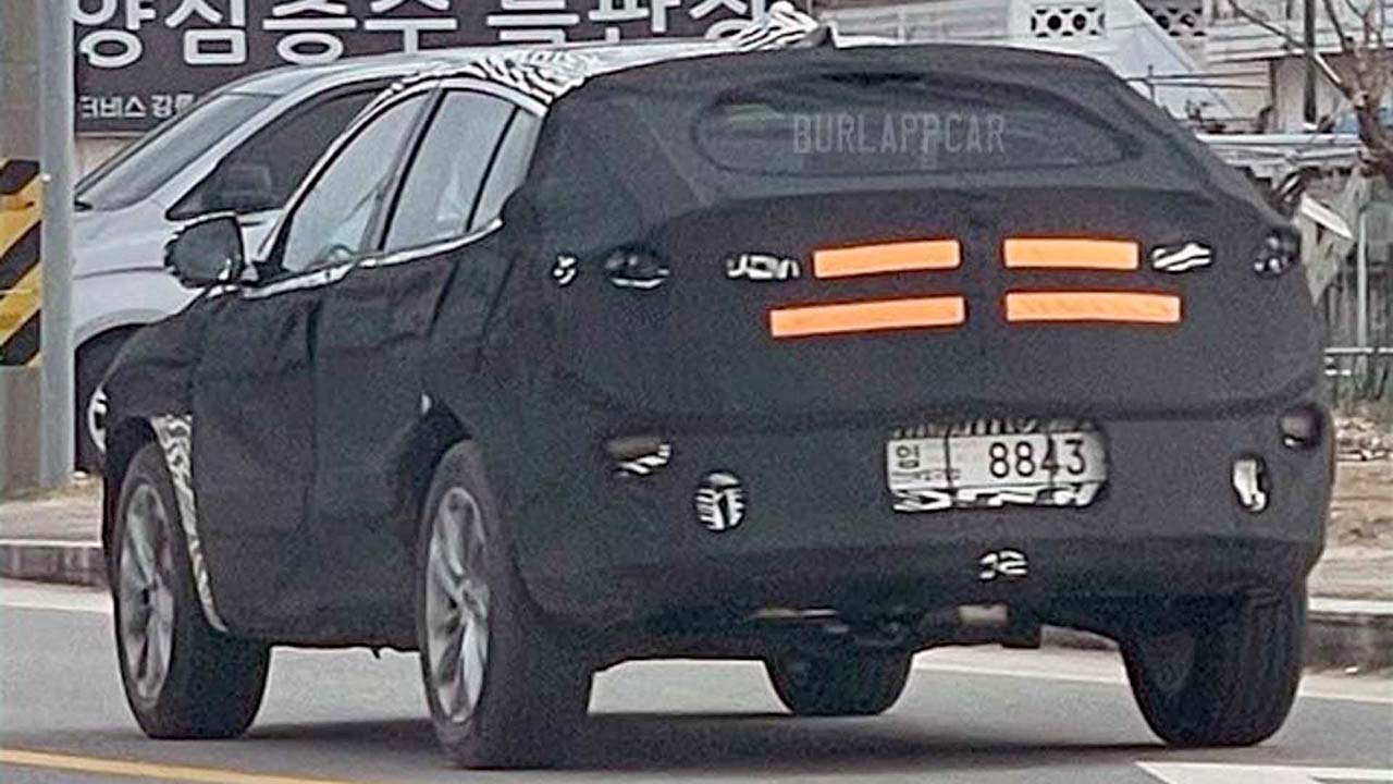 Chevrolet Tracker coupé foto espía