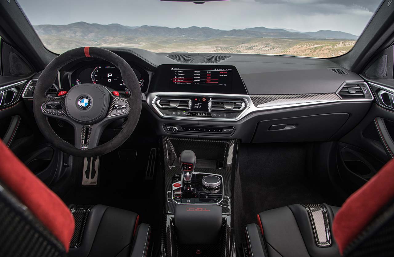 Interior Nuevo BMW M4 CSL