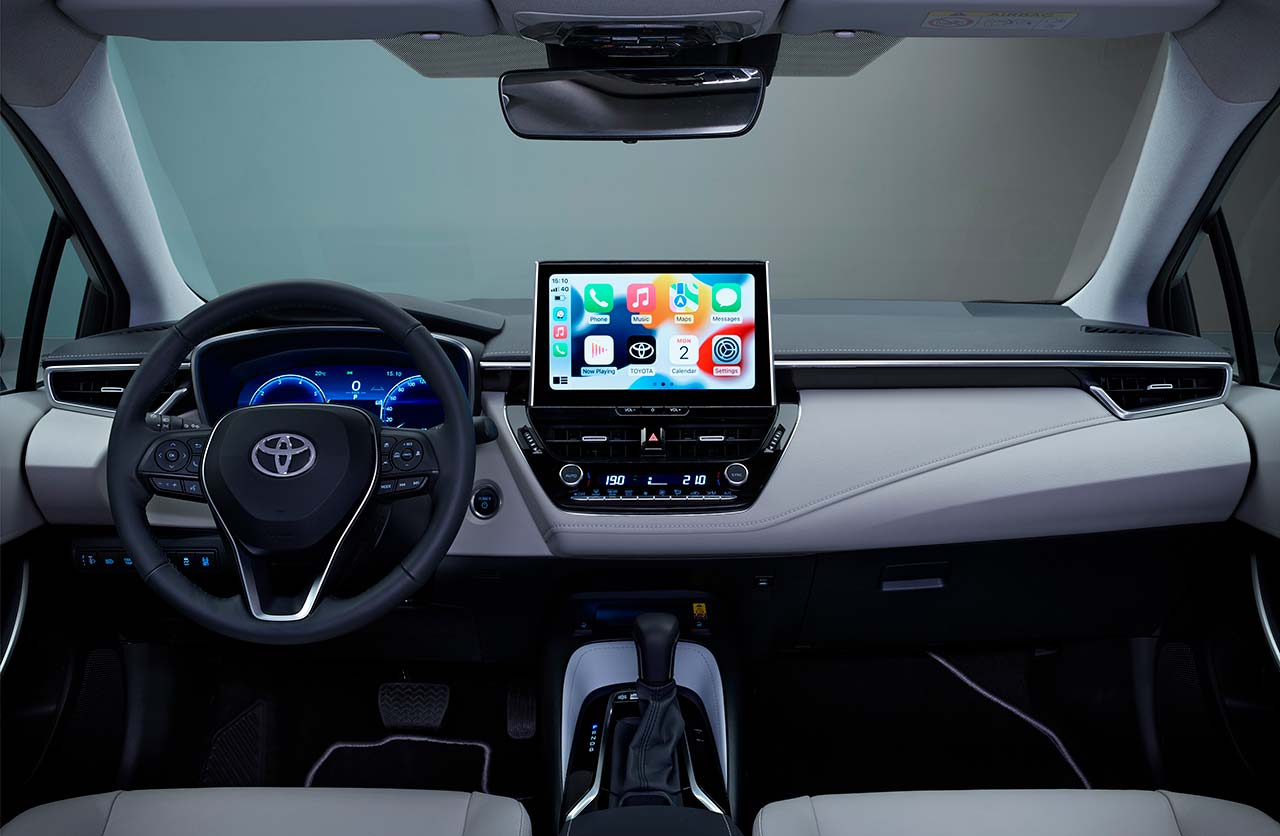 Interior Nuevo Toyota Corolla 2023