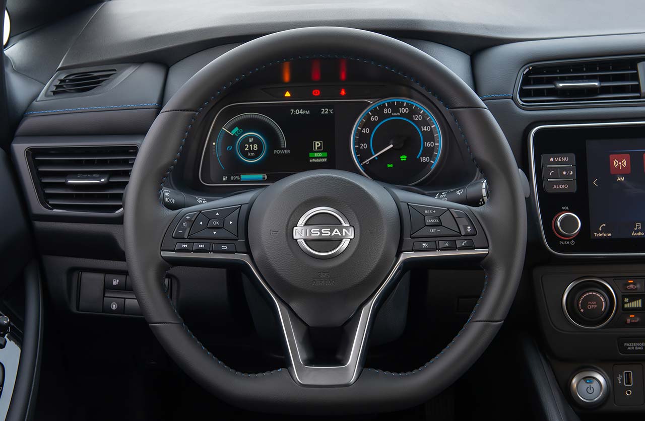 Interior Nissan Leaf 2023