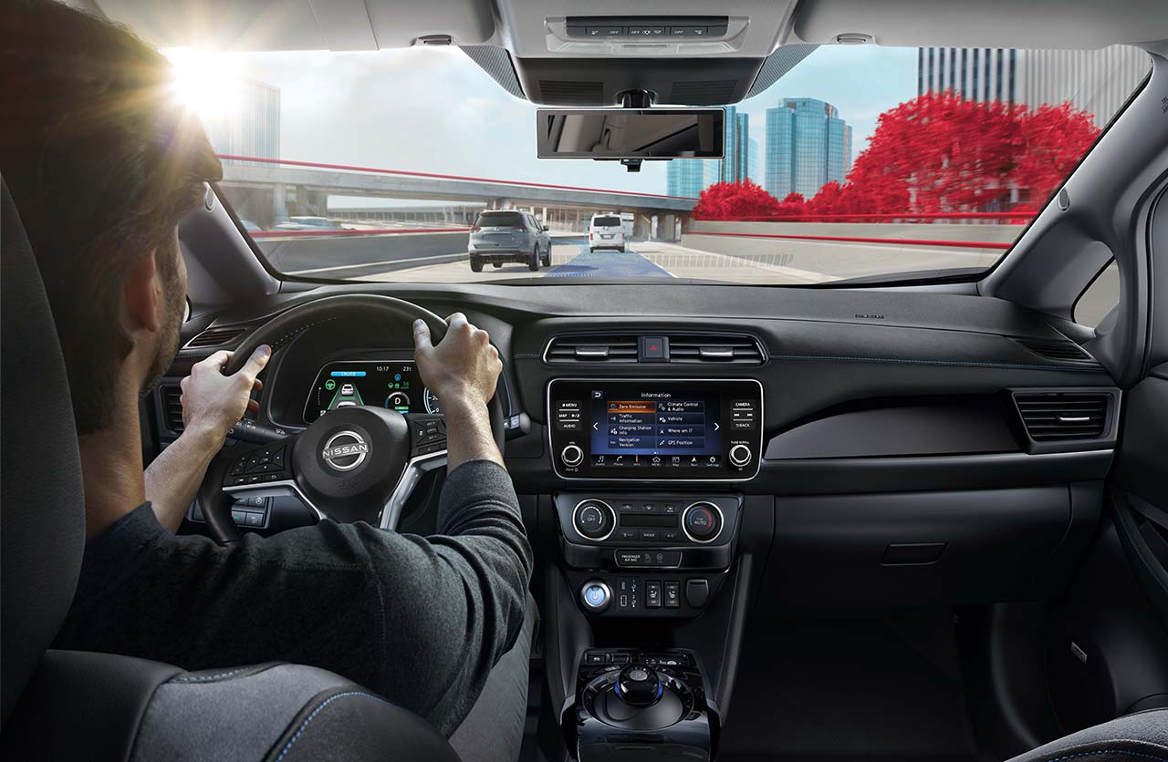 Interior Nissan Leaf 2023
