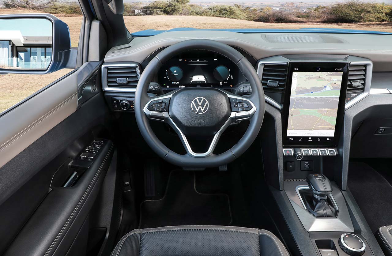 Interior Nueva Volkswagen Amarok 2023