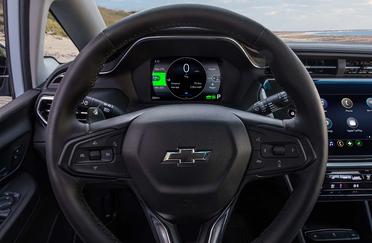 Interior nuevo Chevrolet Bolt EV