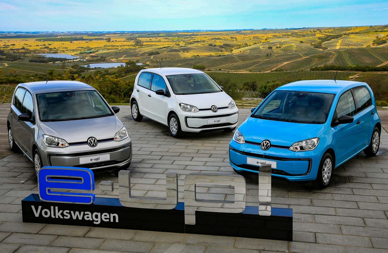 El Volkswagen e-Up! (eléctrico) llegó a la región