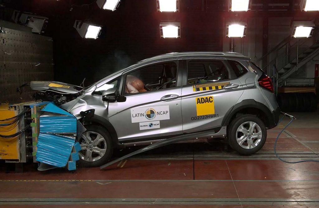 Honda WR-V seguridad