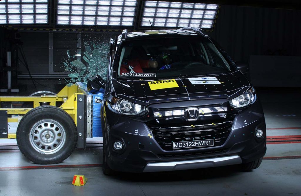 Honda WR-V seguridad