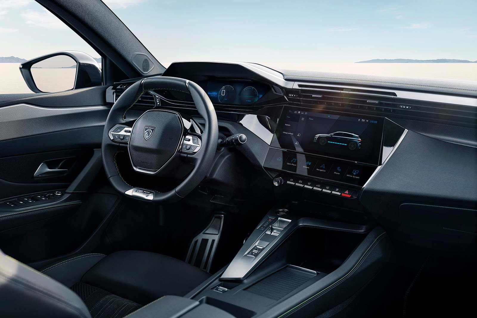 Interior Peugeot e-308 (eléctrico) 2023
