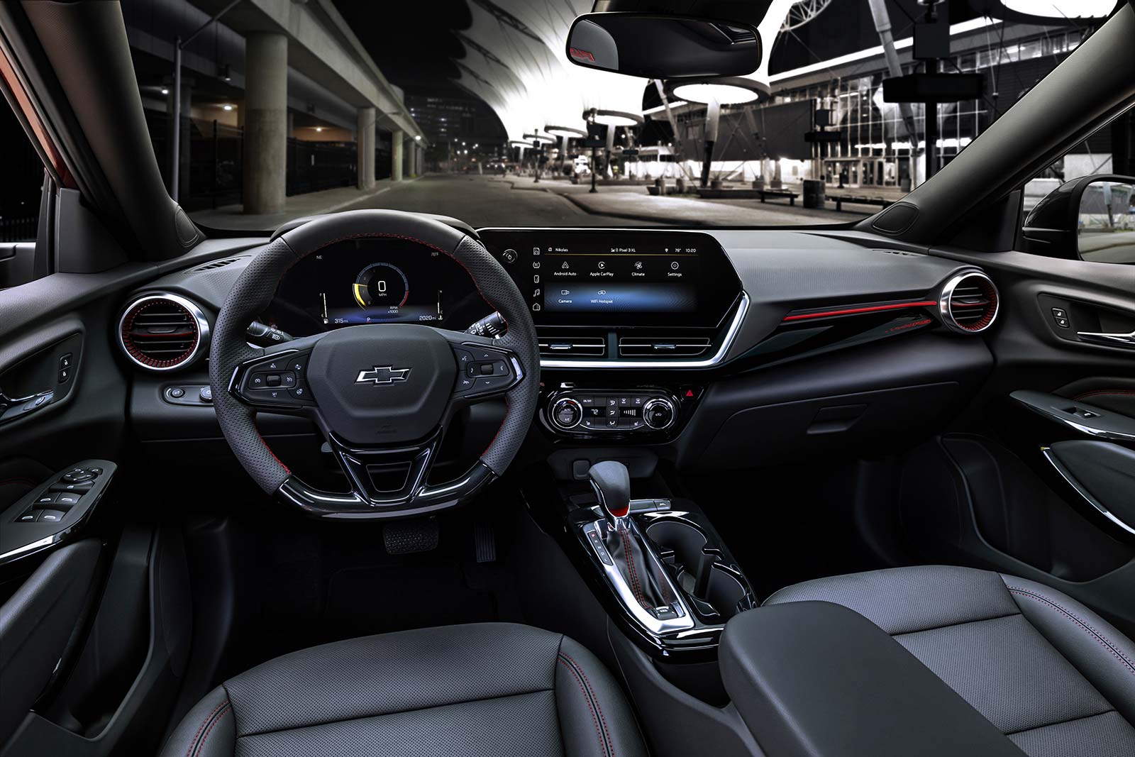 Interior Nuevo Chevrolet Trax RS 2024