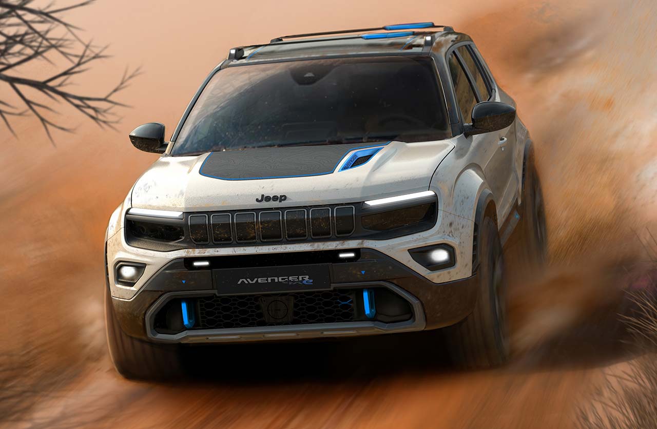 Jeep anticipa el Avenger 4×4 con un Concept