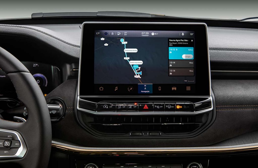 Interior Nuevo Jeep Commander