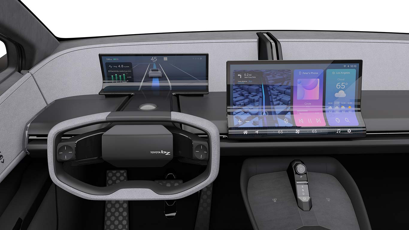 Interior Toyota bZ Compact SUV