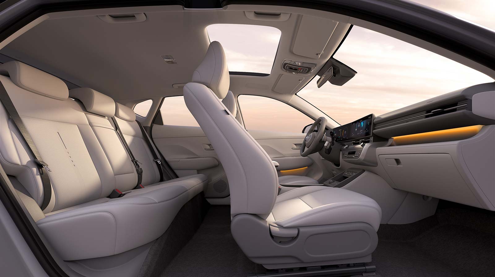 Interior nuevo Hyundai Kona 2024