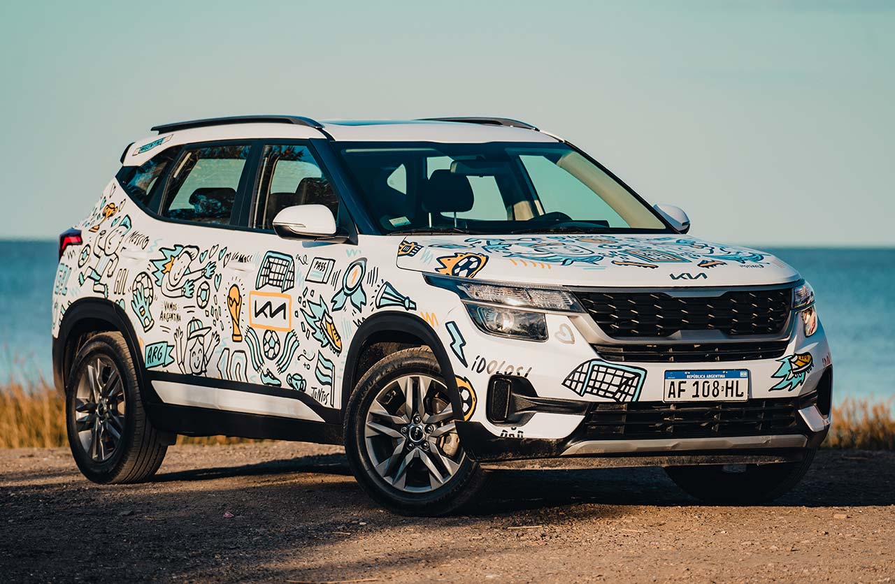 Nueva campaña: la Kialoneta llega para alentar a la selección argentina