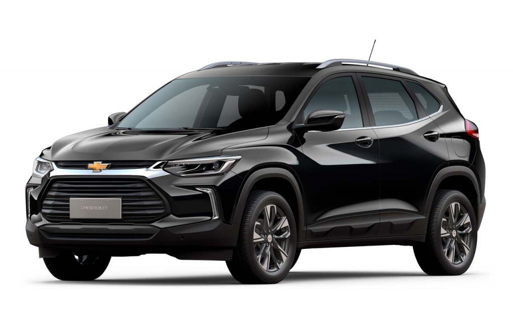 Chevrolet Tracker negra