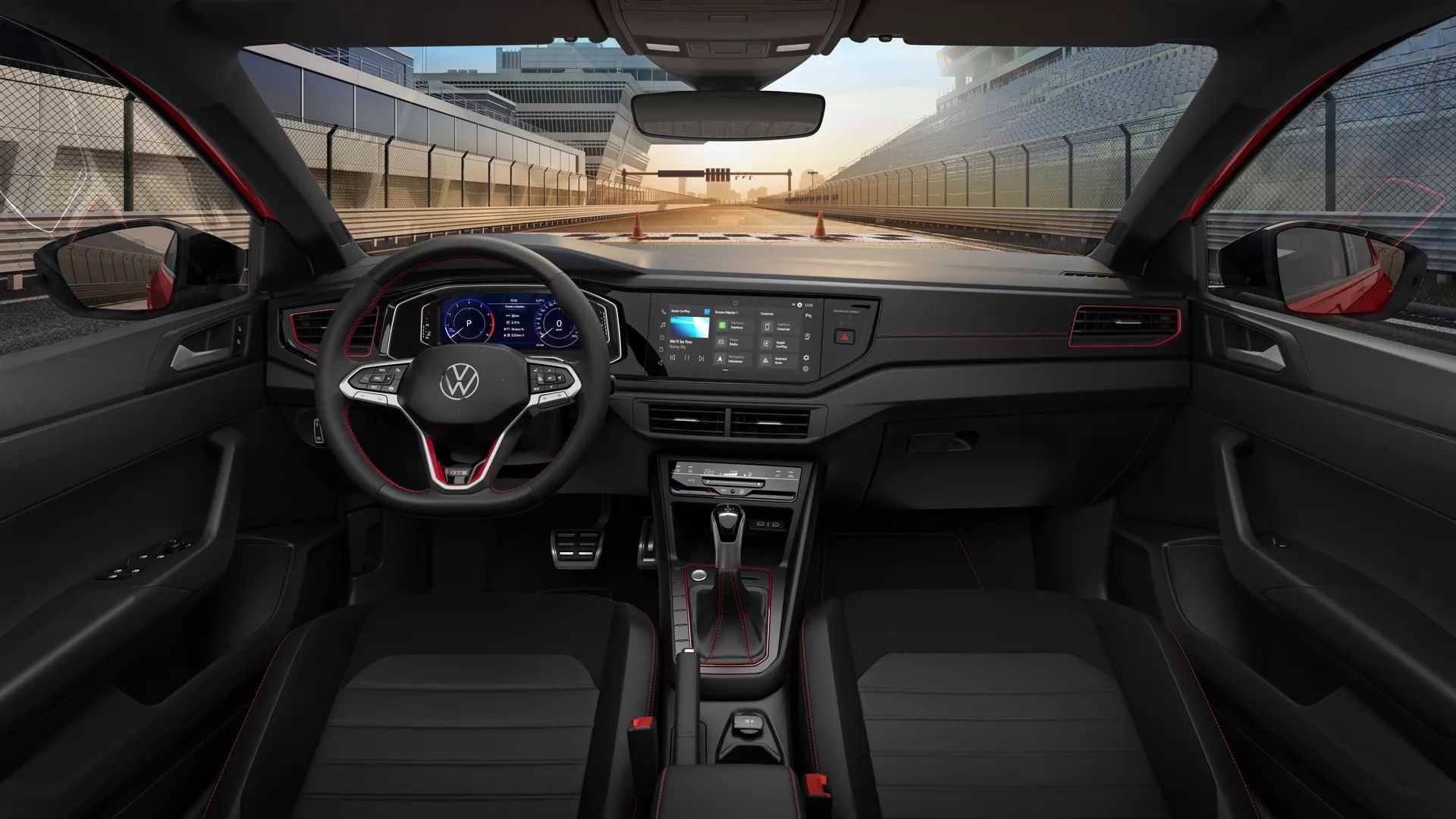 Interior Volkswagen Polo GTS 2023