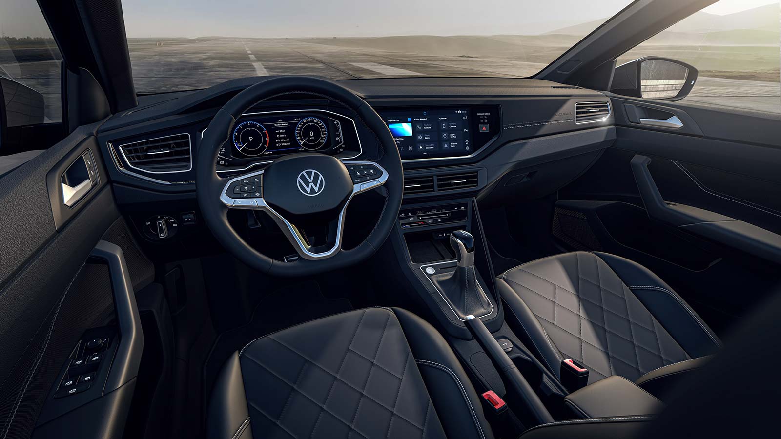 Interior nuevo Volkswagen Virtus 2023