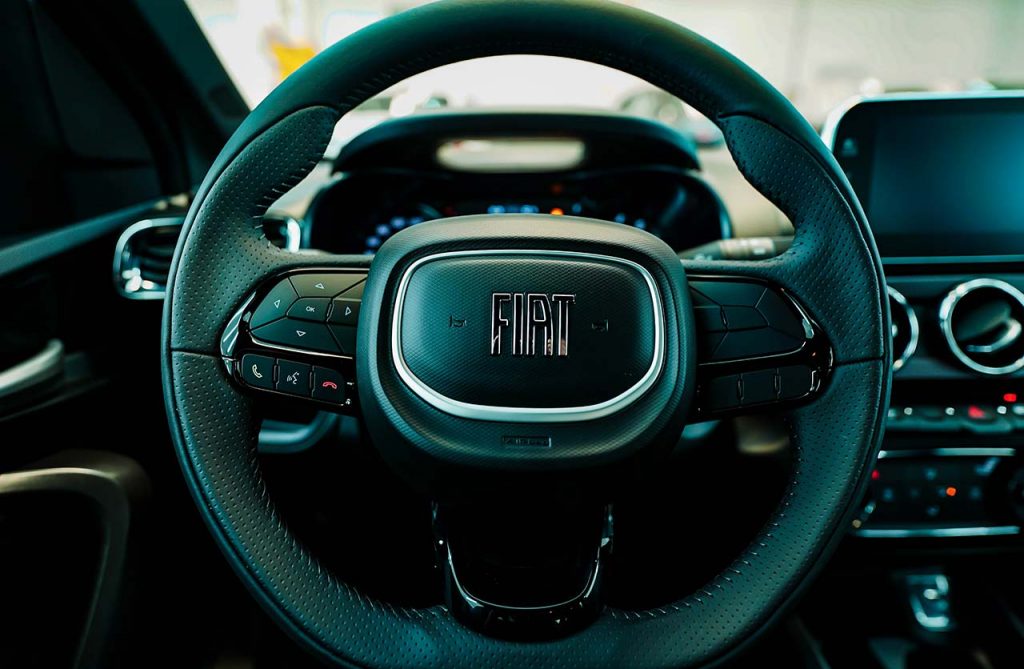 Interior Fiat Cronos 2023