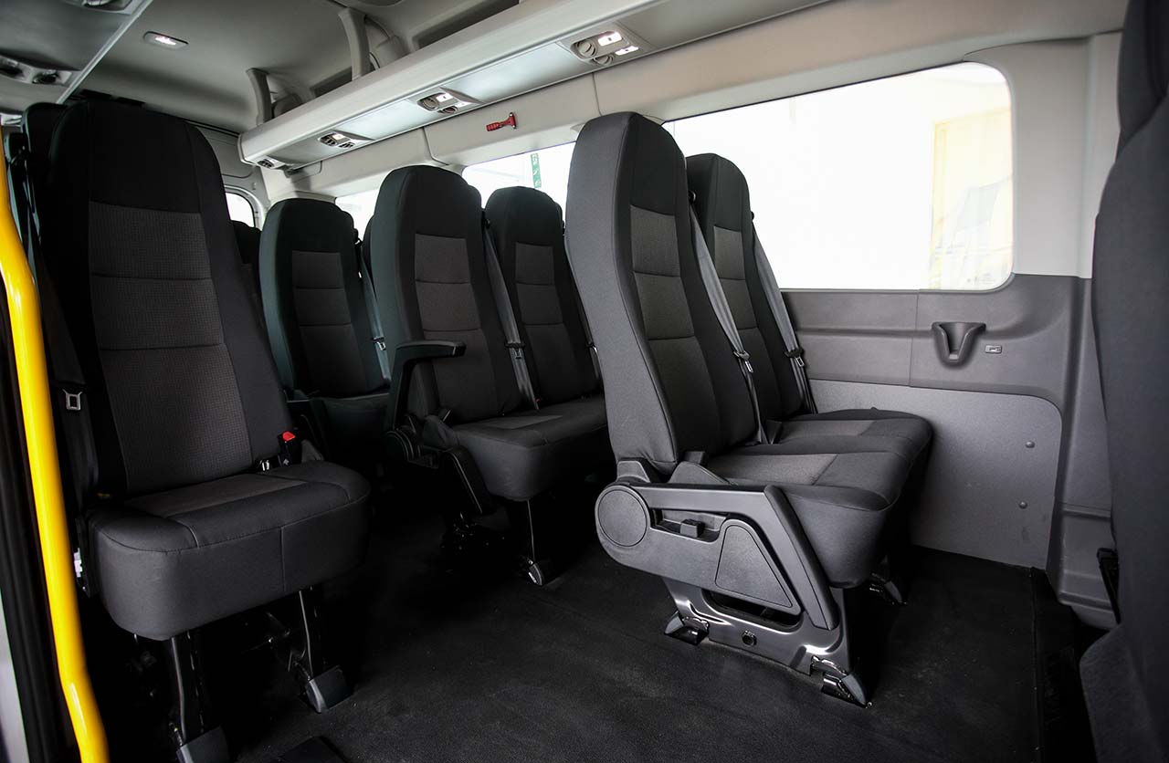 Interior Ford Transit 2023