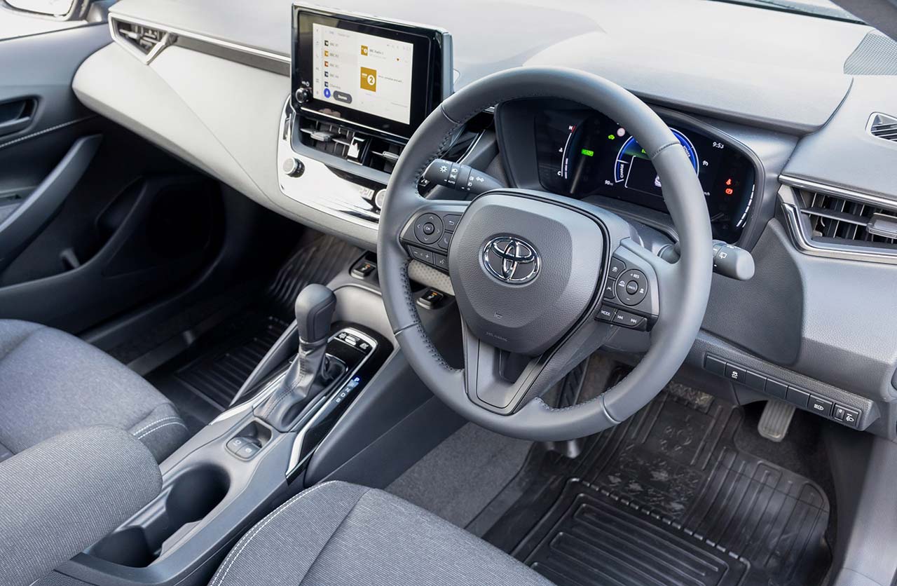 Interior Toyota Corolla Commercial 2023