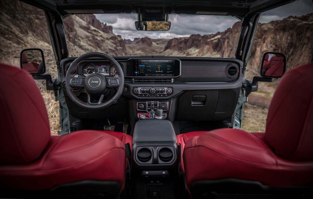 Interior Jeep Wrangler 2024