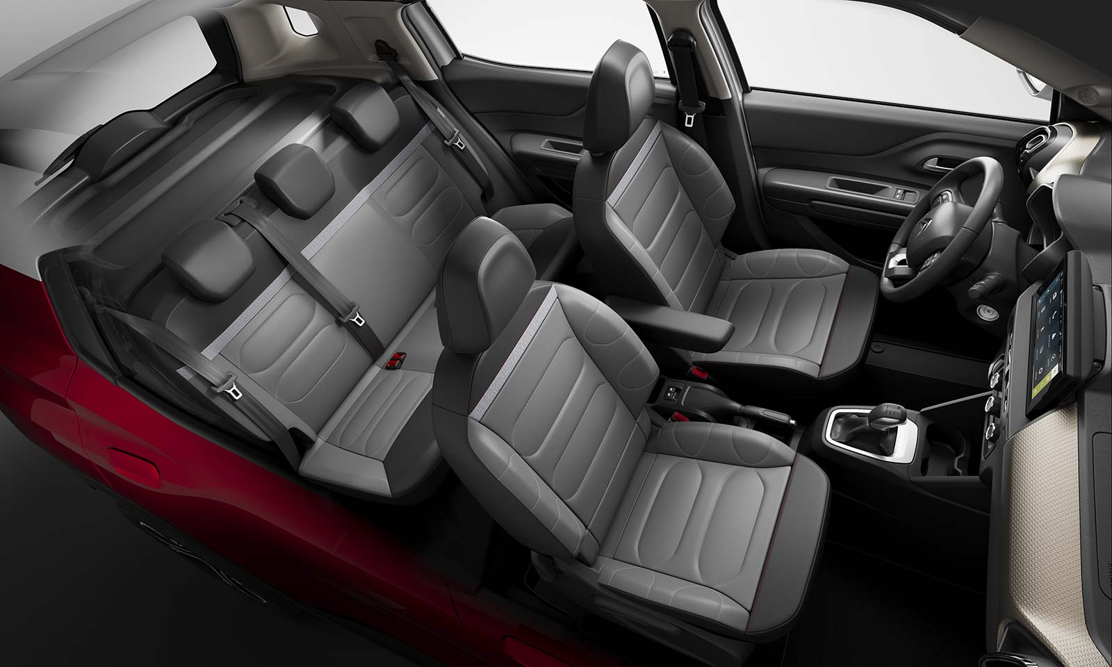 Interior Nuevo Citroën C3 Aircross 5 asientos