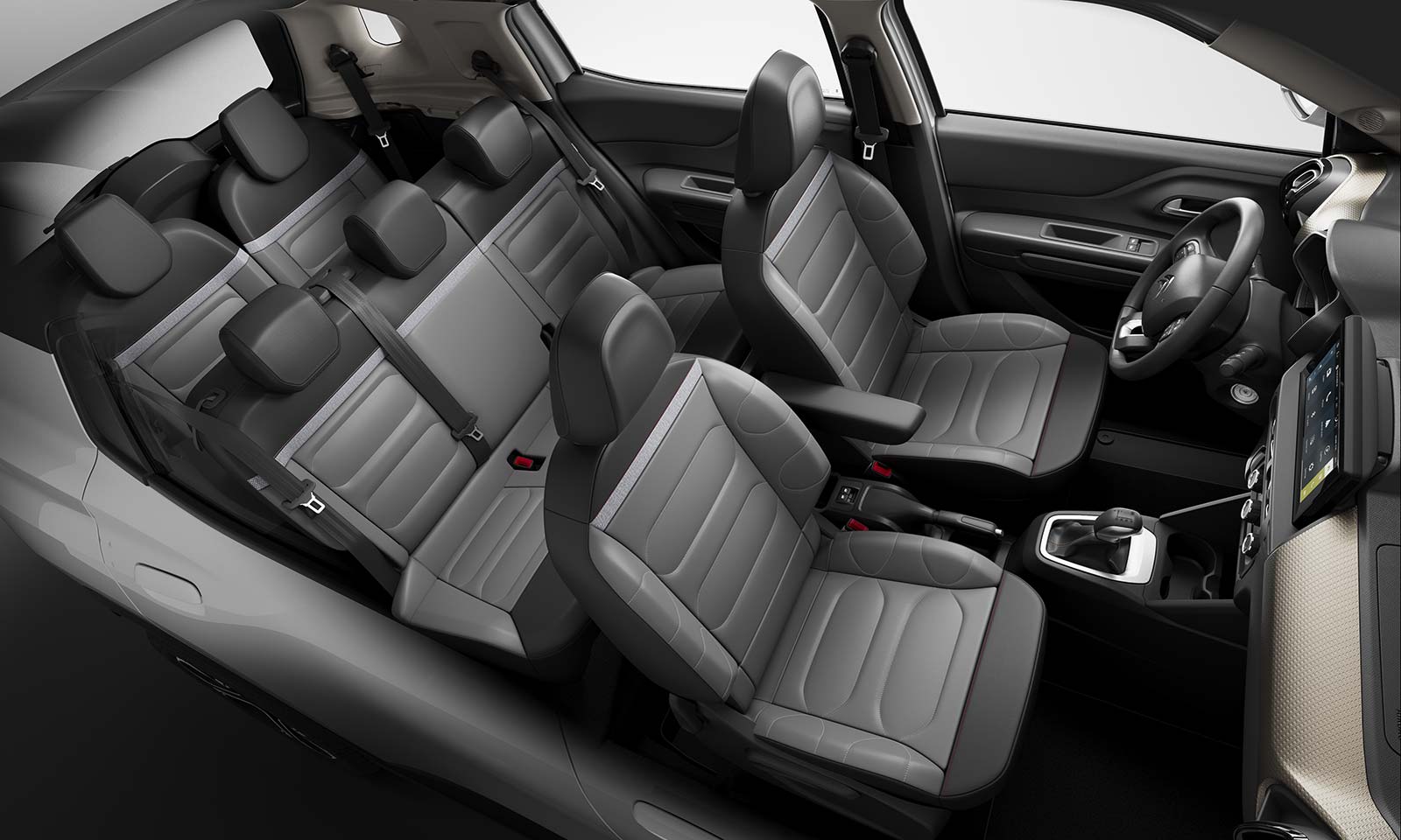 Interior Nuevo Citroën C3 Aircross 7 asientos