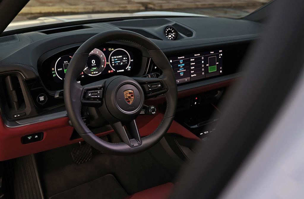 Interior Porsche Cayenne 2024