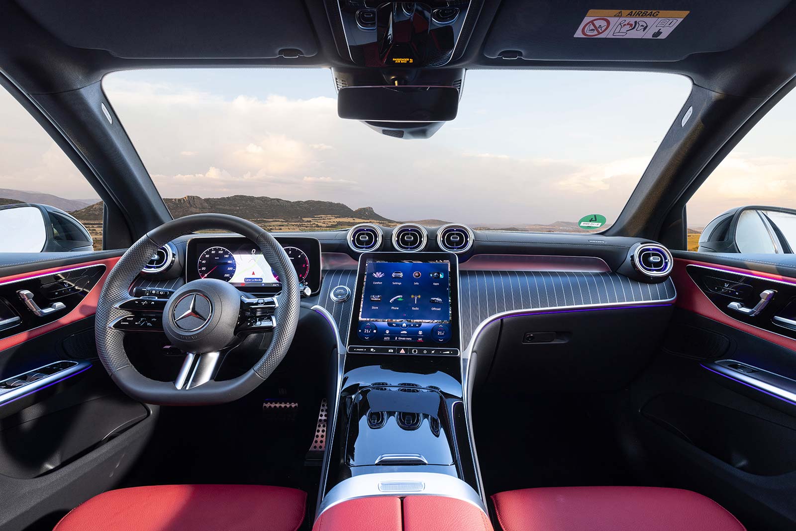 Interior Nuevo Mercedes-Benz GLC 2023