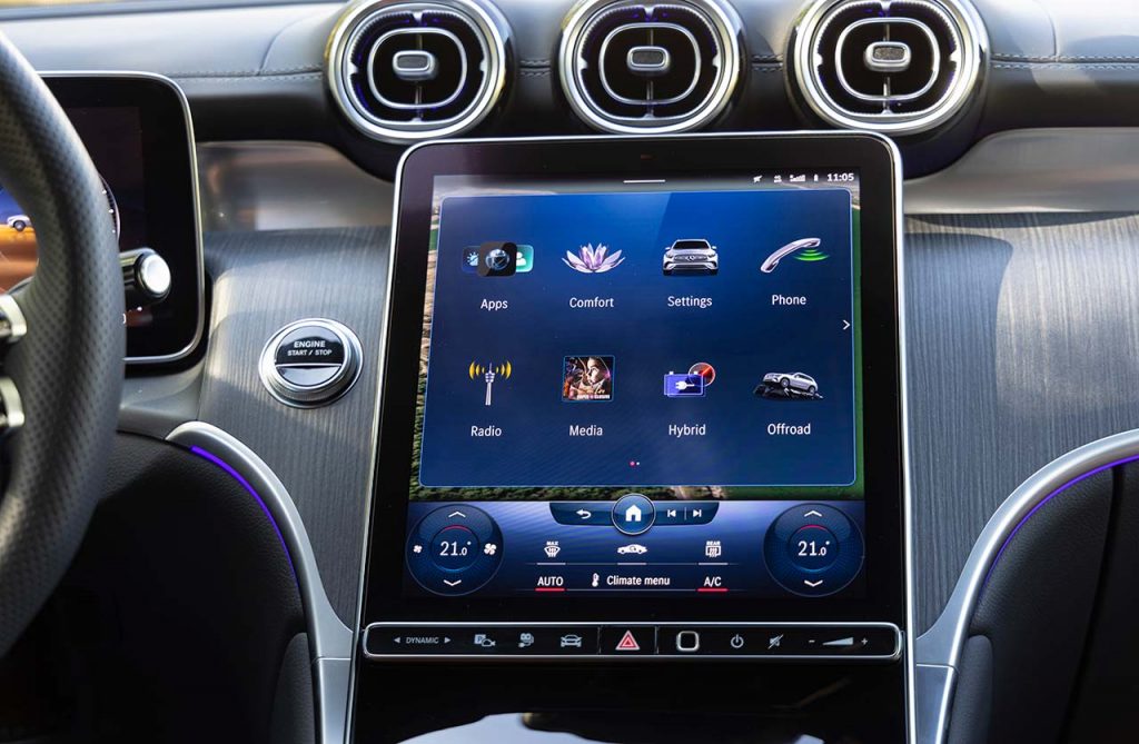 Pantalla Nuevo Mercedes-Benz GLC 2023