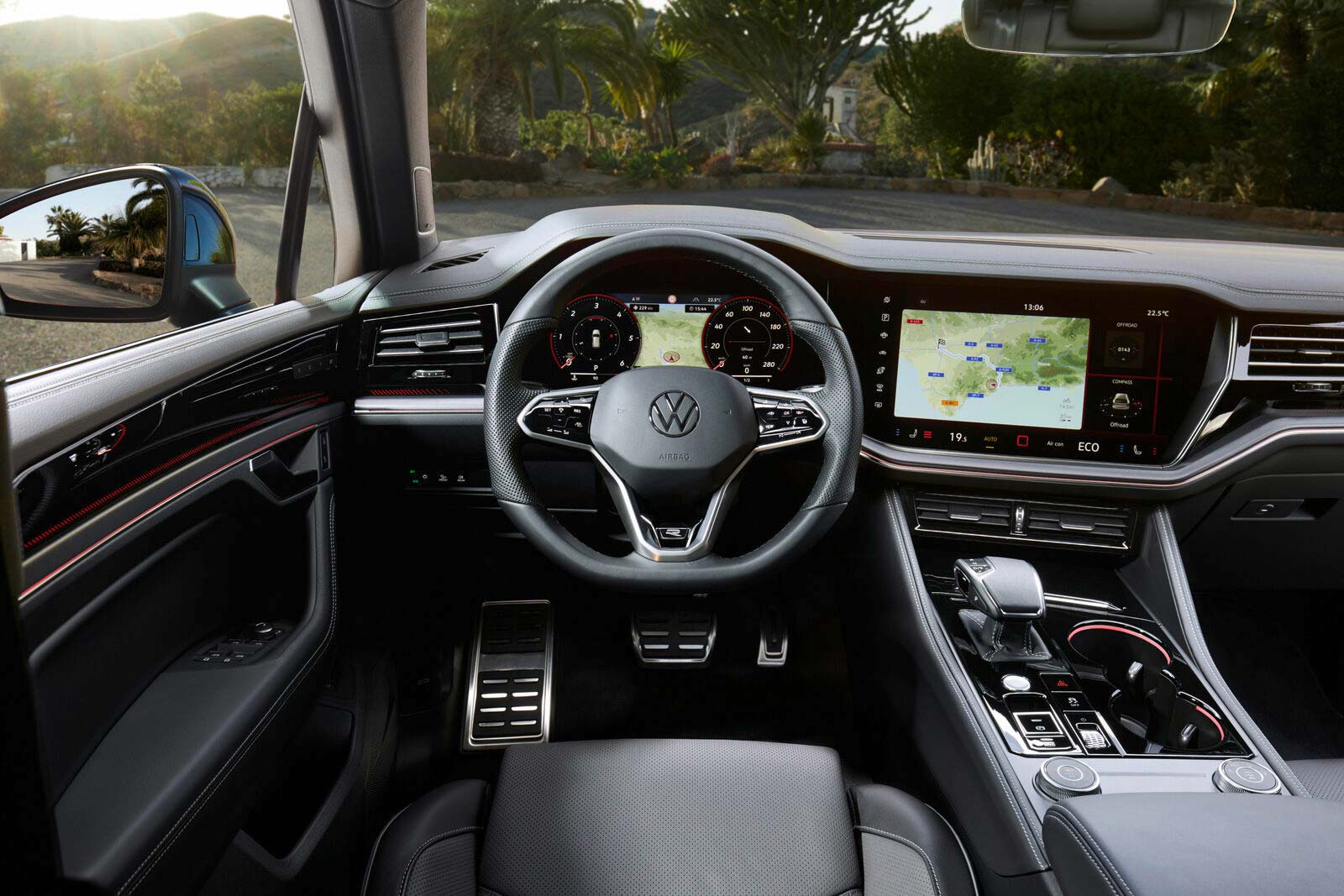 Interior Nueva Volkswagen Touareg 2024