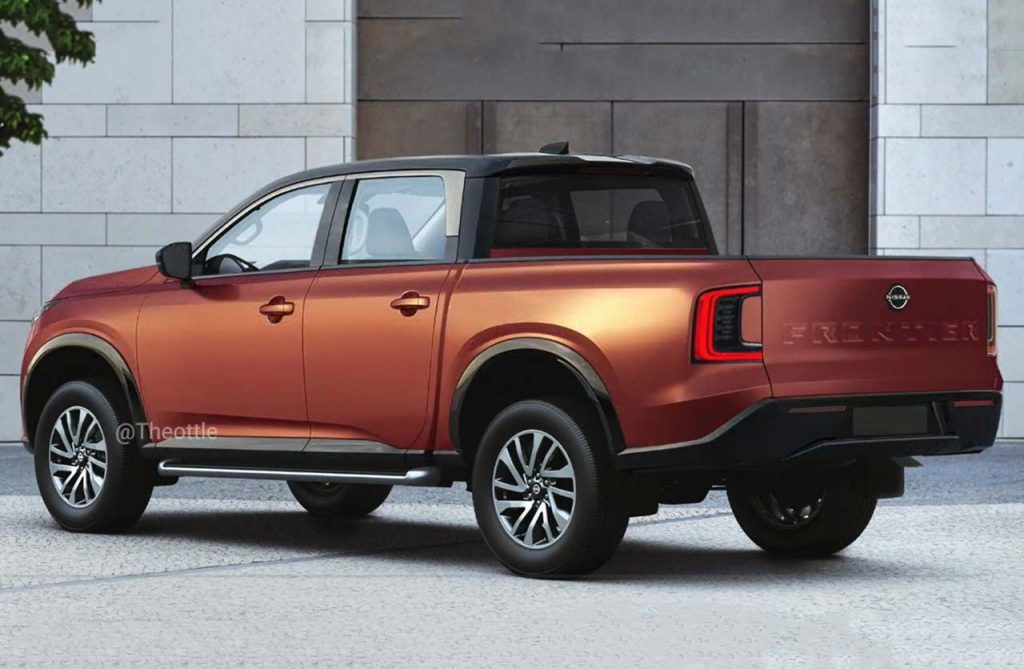 Nueva Nissan Frontier proyección