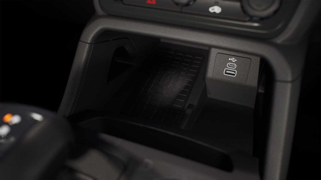 Interior Nueva Ford Ranger 2023