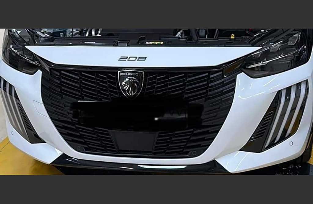 Opvouwbaar zonnescherm voor Peugeot 208 e-208 2019-2025, zonnescherm