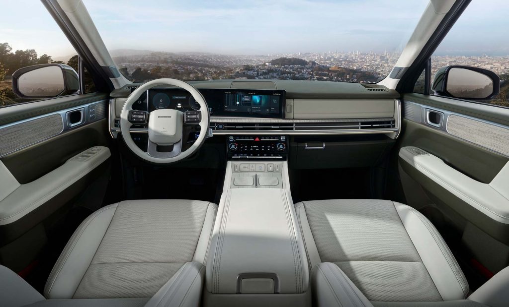 Interior Hyundai Santa Fe 2024