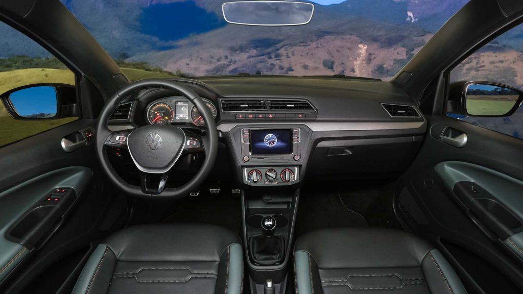 Interior Volkswagen Saveiro 2024