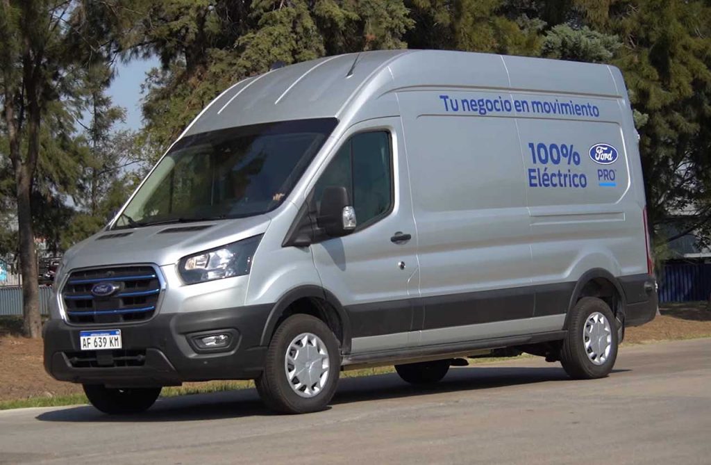 Ford E-Transit eléctrica