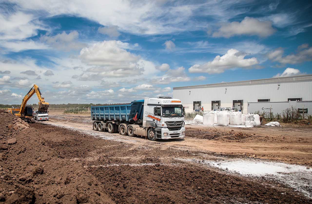 Mercedes-Benz Camiones y Buses: avanzan las obras del nuevo Centro Logístico de autopartes y repuestos