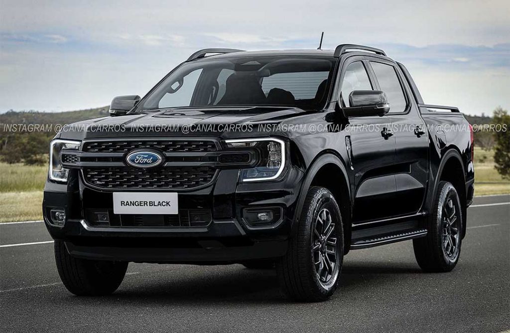 Ford Ranger Black recreación Canal Carros