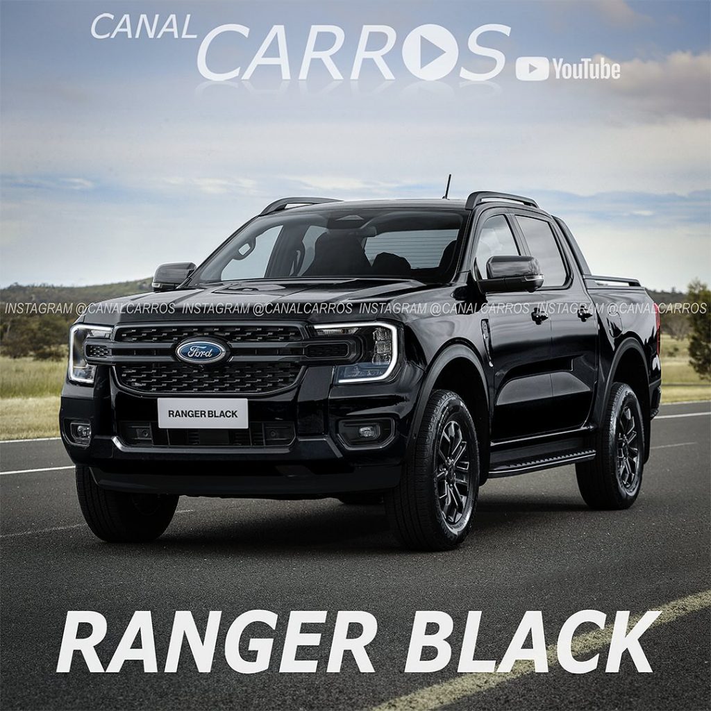 Ford Ranger Black recreación Canal Carros